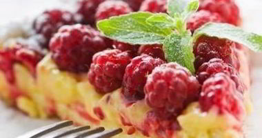 Рецепт Творожной запеканки со свежей малиной