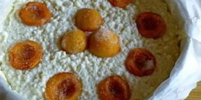 Рецепт творожно-рисовой запеканка с абрикосами