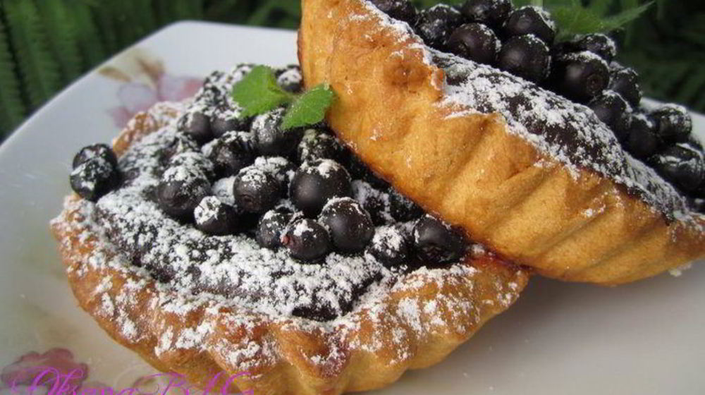 Как приготовить запеканку черника в карамели