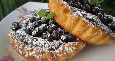 Рецепт Запеканки Черника в карамели