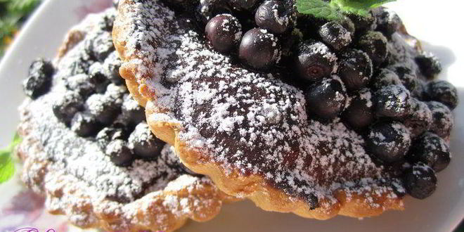 Рецепт запеканки черника в карамели