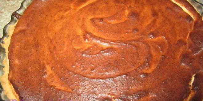 Рецепт запеканки черника в карамели