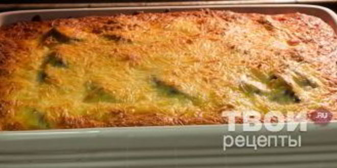 Рецепт запеканки из баклажанов