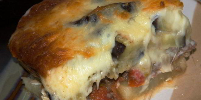 Рецепт запеканки из баклажанов