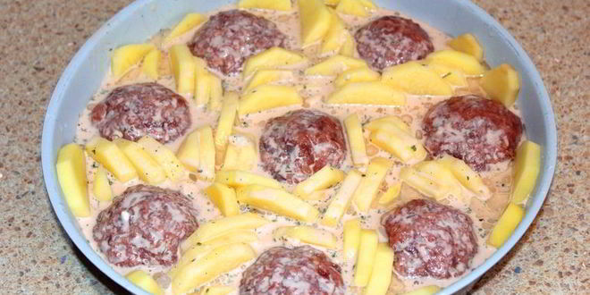 Рецепт запеканки из фарша и картофеля