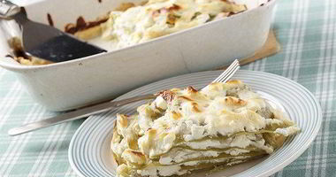 Рецепт Запеканки из пасты с тремя сырами