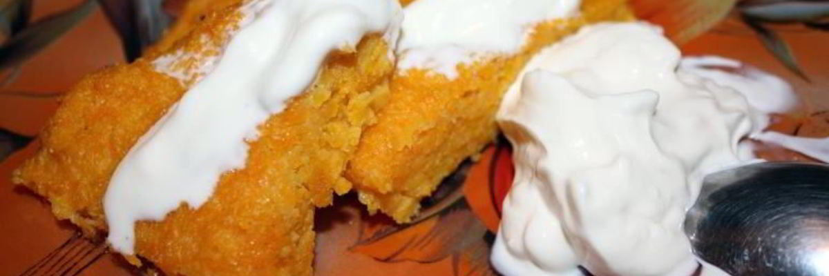 Рецепт Запеканки морковной с манкой