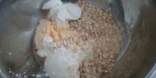 Рецепт запеканки овсяно-творожная с мандаринами и шоколадом