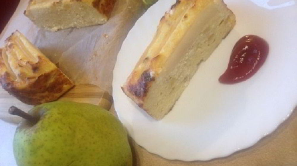 Как приготовить запеканку с бананом и грушей