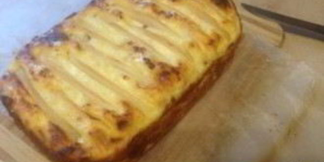 Рецепт запеканки с бананом и грушей