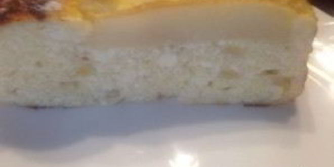 Рецепт запеканки с бананом и грушей