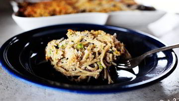 Рецепт Запеканки с индейкой и спагетти