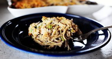 Рецепт Запеканки с индейкой и спагетти