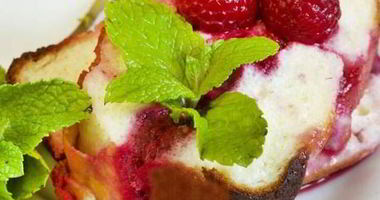 Рецепт Запеканки творожной с малиной