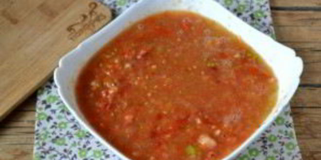 Рецепт аджики без перца на зиму