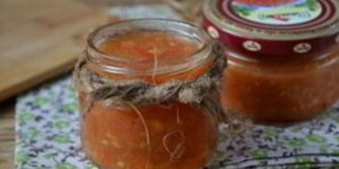 Рецепт аджики без перца на зиму