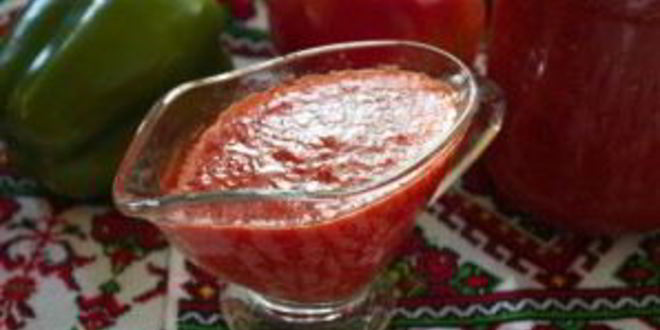 Рецепт аджики из сладкого перца