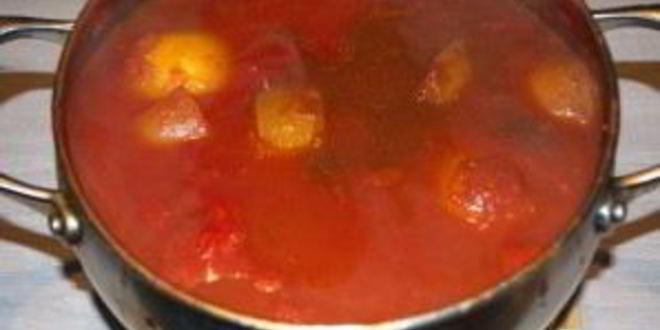 Рецепт аджики из яблок и томата на зиму