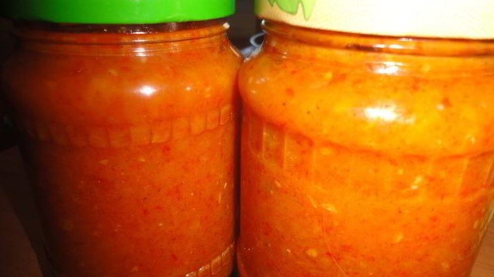 Как приготовить аджику к макаронам