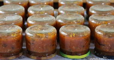 Рецепт Аджики на зиму с варкой