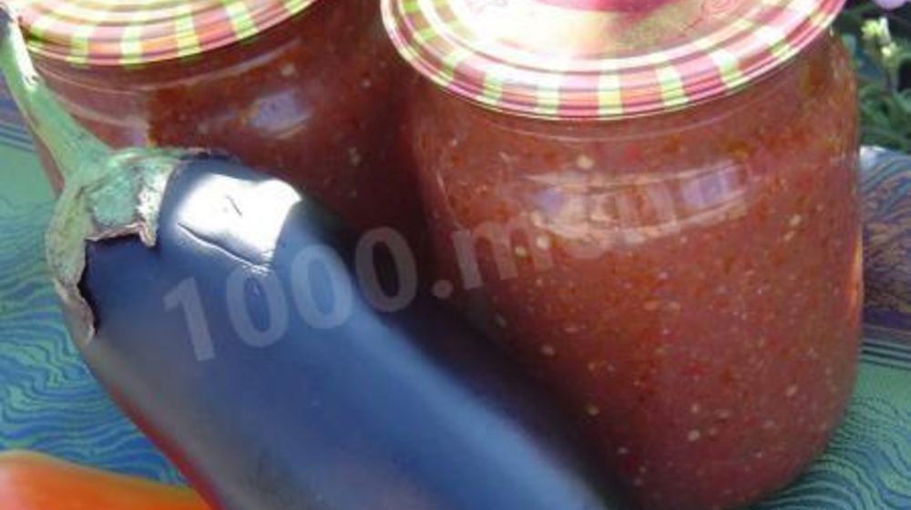 Как приготовить аджику с баклажанами