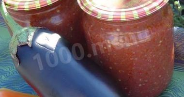 Рецепт Аджики с баклажанами