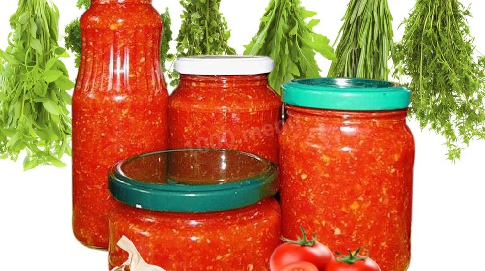 Как приготовить аджику с хреном и кабачками