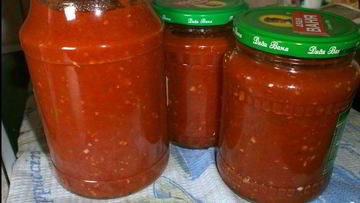 Рецепт Аджики с хреном и помидорами
