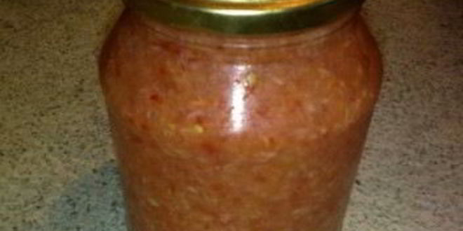 Рецепт аджики с хреном на зиму