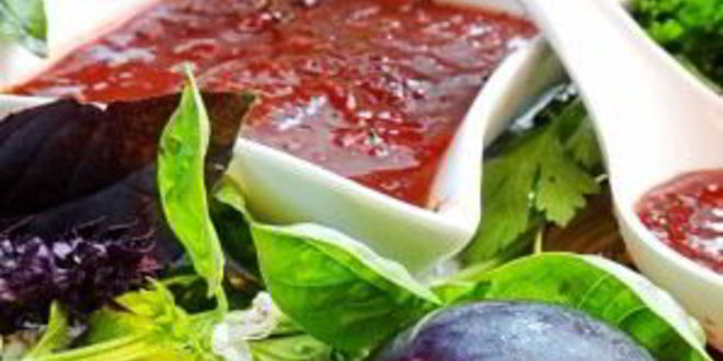 Рецепт аджики со сливами