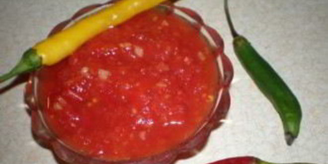 Рецепт аджики жгучей