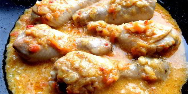 Рецепт куриных ножек в домашней аджике