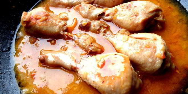 Рецепт куриных ножек в домашней аджике
