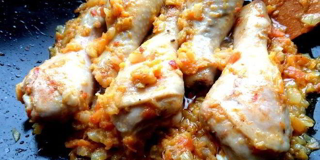 Рецепт куриных ножек в домашней аджике