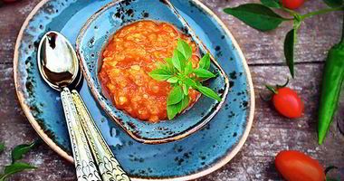 Рецепт Острой аджики из кабачков