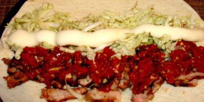 Рецепт свинины-гриля в аджике