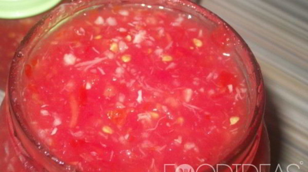 Как приготовить сырую аджику с хреном