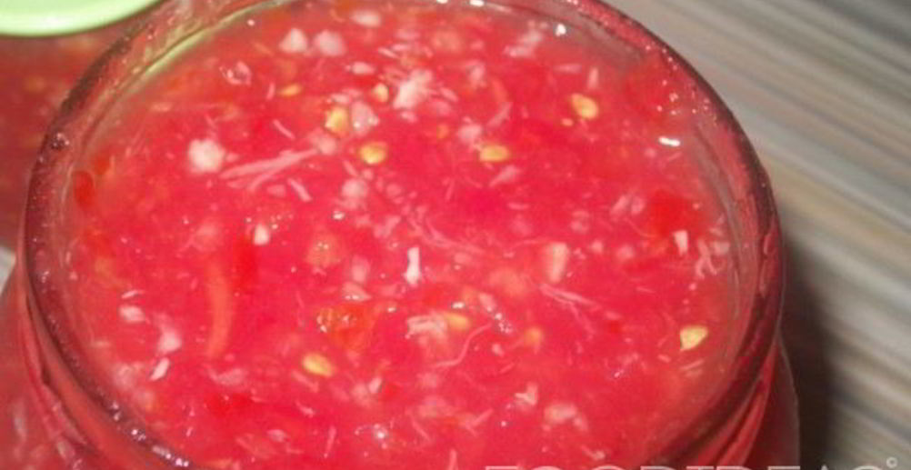 Рецепт аджику с хреном сырая