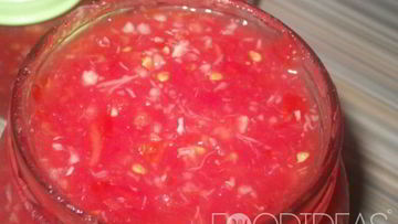 Рецепт Сырой аджики с хреном