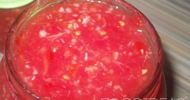 Рецепт Сырой аджики с хреном