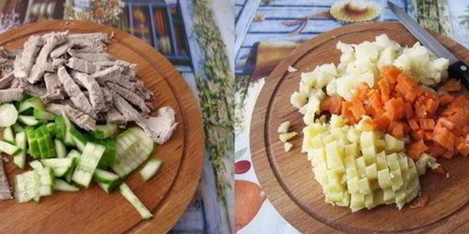 Рецепт таджикского салата гиссар