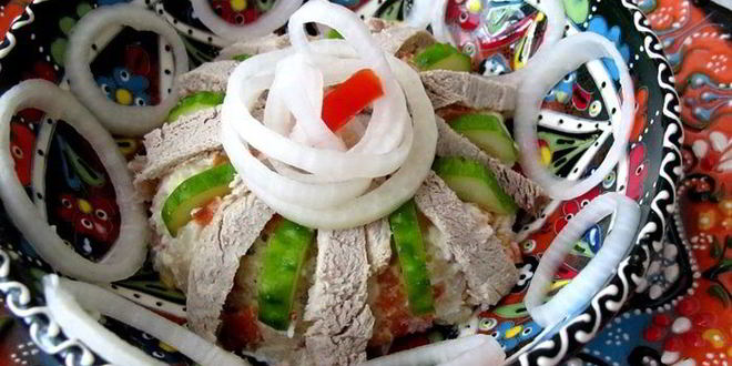 Рецепт таджикского салата гиссар