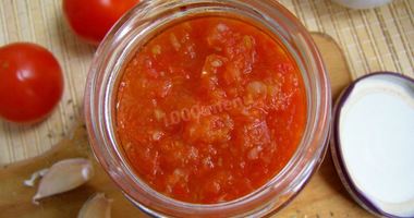 Рецепт Заманихи из помидор на зиму аджика