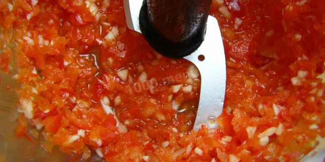 Рецепт заманихи из помидор на зиму аджика