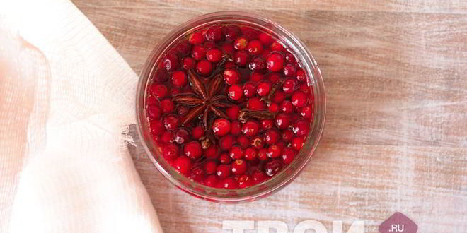 Рецепт брусники на зиму