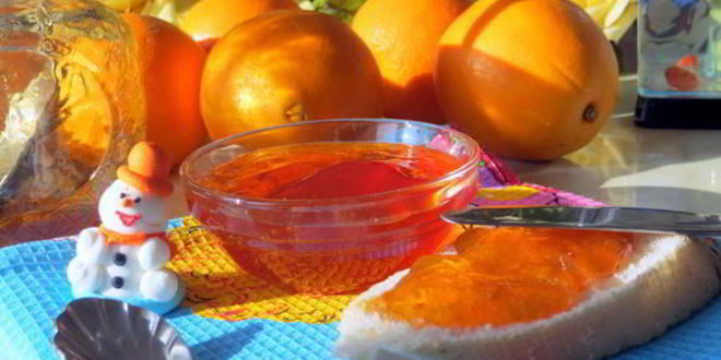 Рецепт апельсинового джема