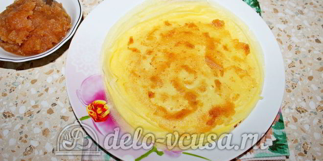 Рецепт блинчиков с джемом