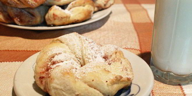 Рецепт бубликов с джемом