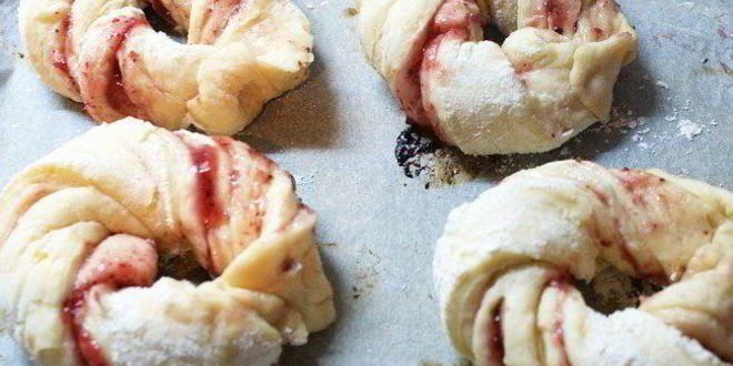 Рецепт бубликов с джемом