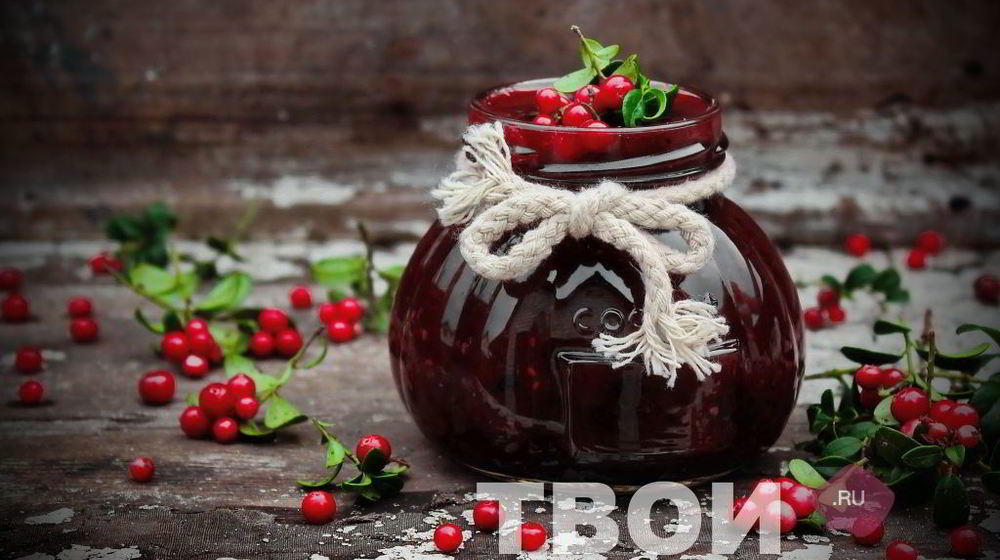 Как приготовить джем из брусники